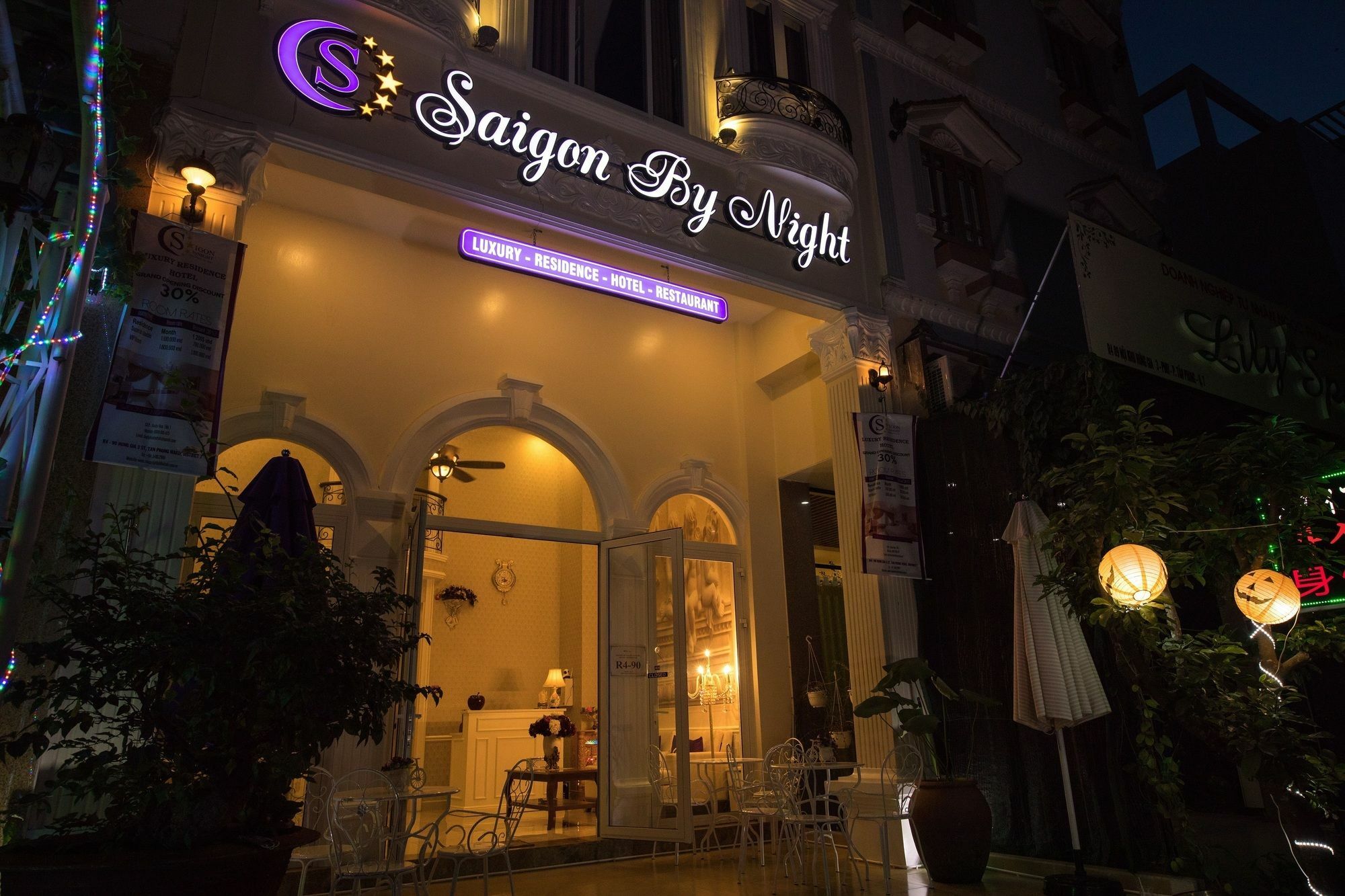 Saigon By Night Luxury Hotel Cidade de Ho Chi Minh Exterior foto